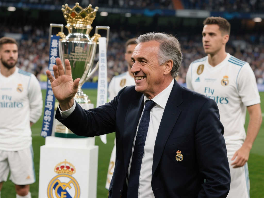 皇马传奇!安切洛蒂执教场次与冠军数双双名列队史第二 皇马传奇!安切洛蒂执教场次与冠军数双双名列队史第二